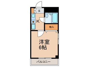 ボンジュールの物件間取画像